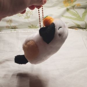 Kawaii Calico Cat Neko Keychain